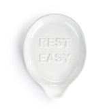Rest easy white spoon rest