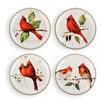 Cardinal appetizer plates