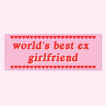 World's Best Ex Girlfriend Sticker