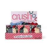 Crush Christmas Pretty Festive Holiday Satin Scrunchies