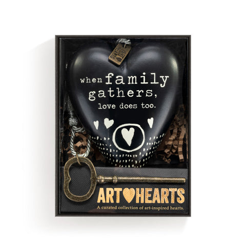 When family gathers art heart
