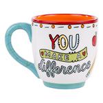 You make a difference mug