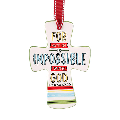 Nothing is impossible with God Cross