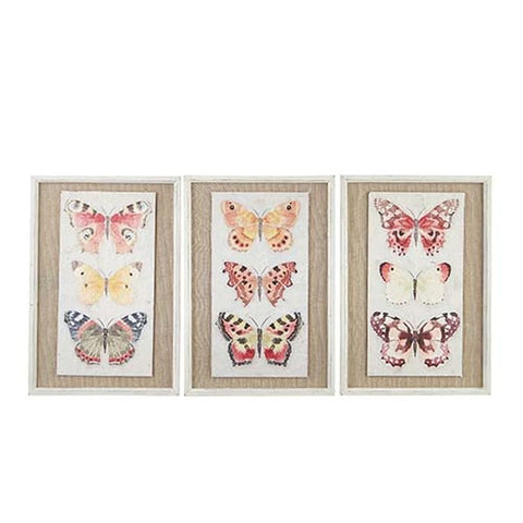 Butterfly paper trimmed print