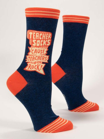 Teachers Rock sock