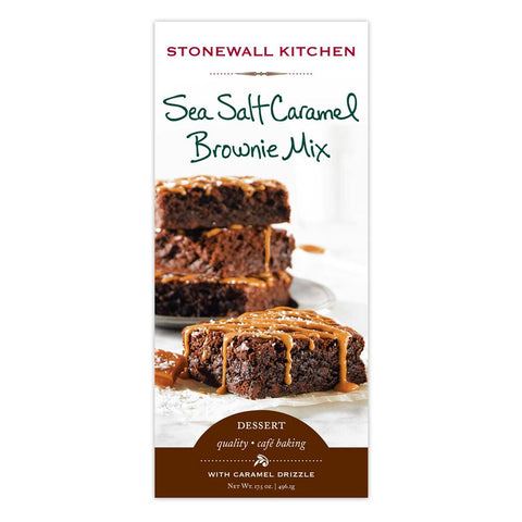 Sea salt caramel brownie mix