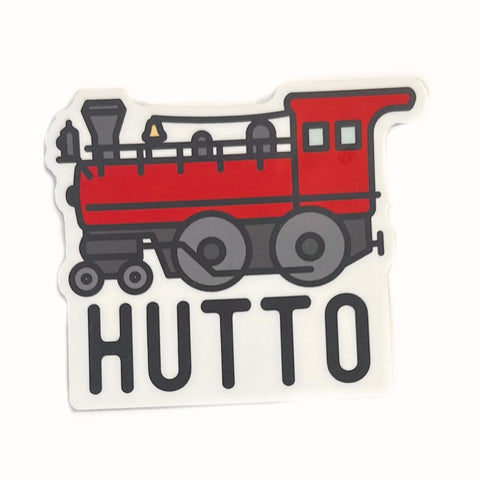 Hutto Train Sticker