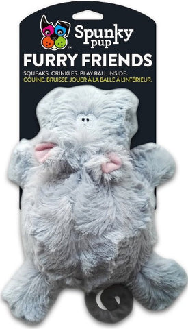 Hippo w/ball squeaker