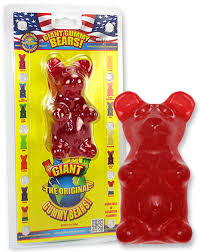 Giant Cherry Gummy Bear