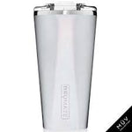 Imperial Pint Glitter White