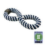 11" infinity navy braided