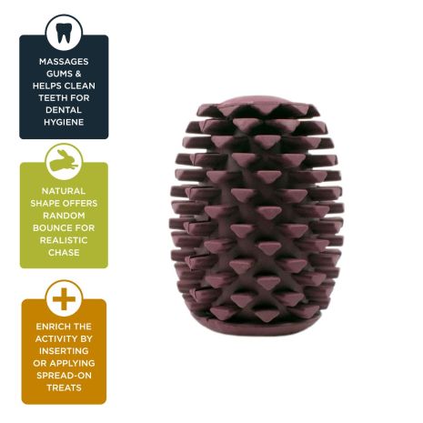 Rubber pinecone